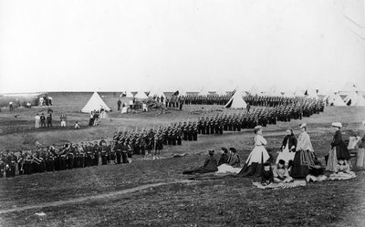 Route Marching in the Port Elizabeth Area, South Africa, c.1880 by South African Photographer